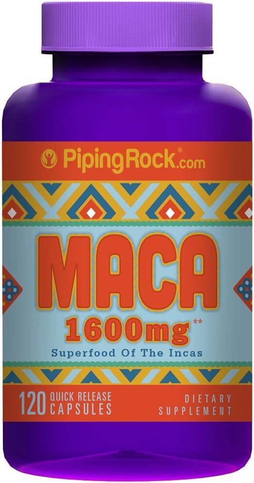 Maca 1600mg 120 Capsules