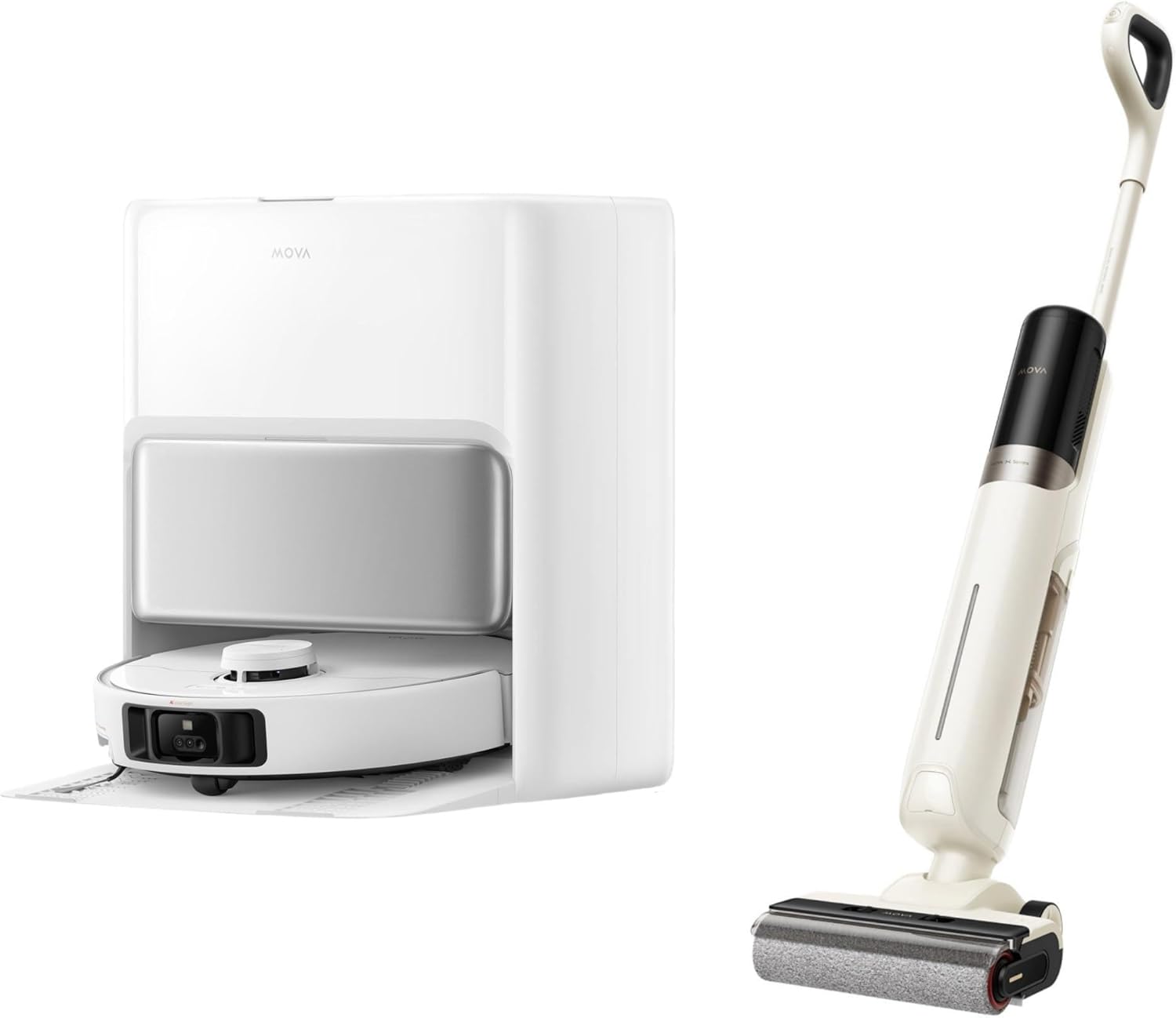 Mova P50 Pro Ultra Robot Vacuum K30 Wet Dry Vacuum