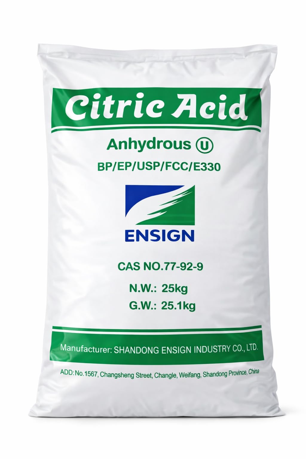 Acido Citrico Anidro E330 25 kg Purezza Alimentare Industria Bevande, Conserve Pulizia Professionale Naturale Ecologico Multiuso Pulizia Anticalcare, Brillantante, Disincrostante, Decalcificante