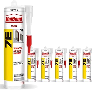 TMP PRO Unibond Neutral Silikon für Fenster & Türen- Kleben und Dichten - Dichtstoff - Hochwertiger Dichtstoff von Henkel...