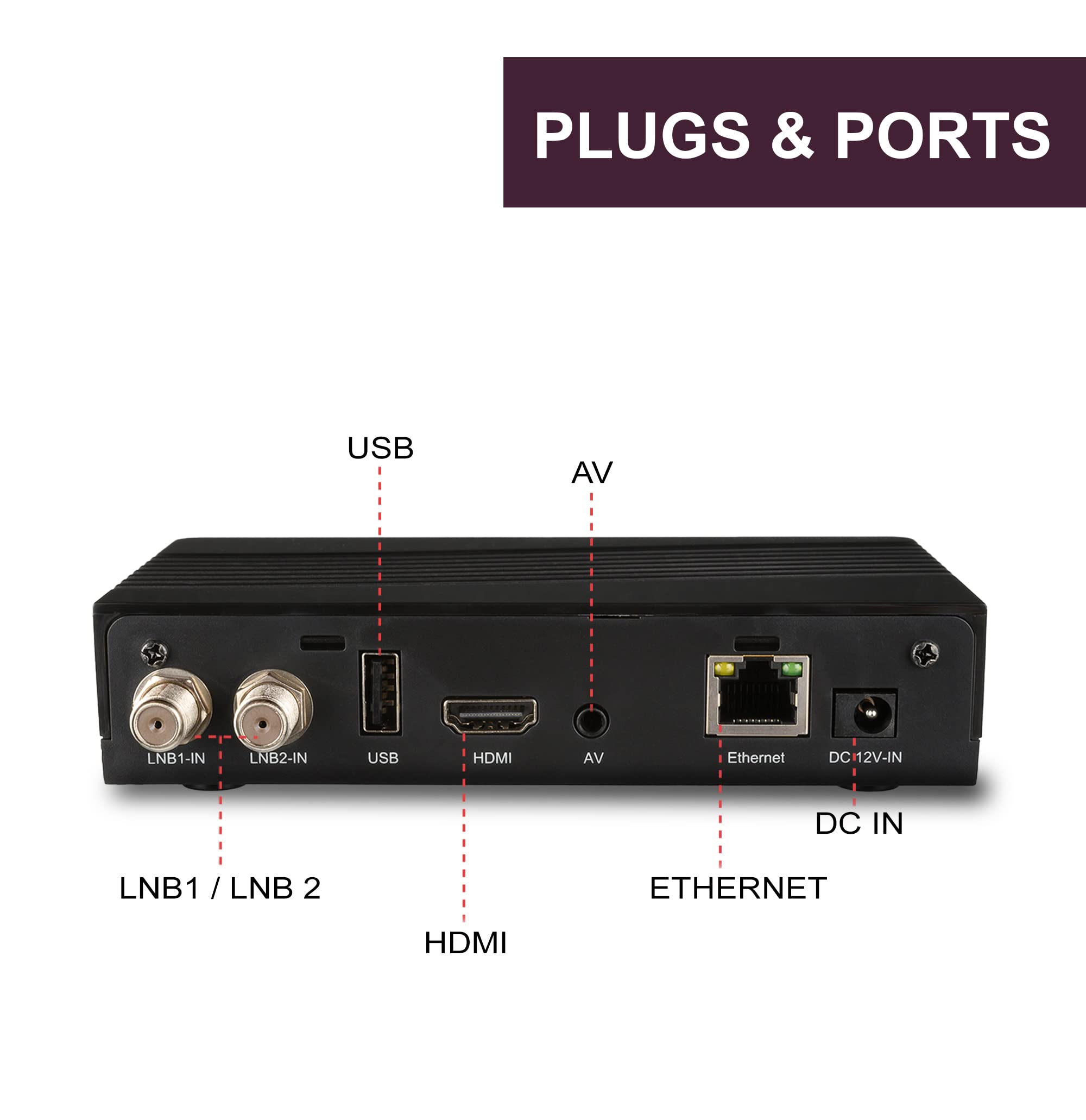 XORO HRS 9194 HD Satellitenreceiver DVB-S2 Twin-Tuner