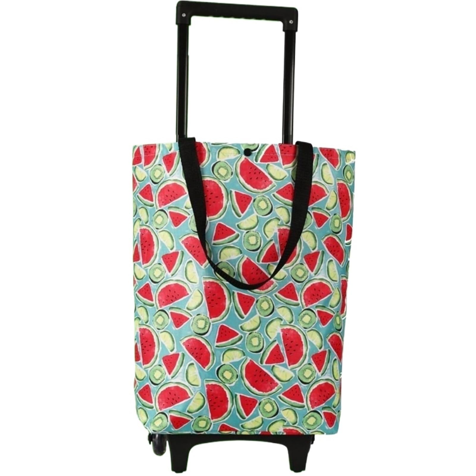 Bolsa De La Compra Plegable con Ruedas Carro de la Compra Plegable del Bolso de la Carretilla con Las Ruedas Que doblan los Bolsos Reutilizables del ultramarinos(4-with Buckle)