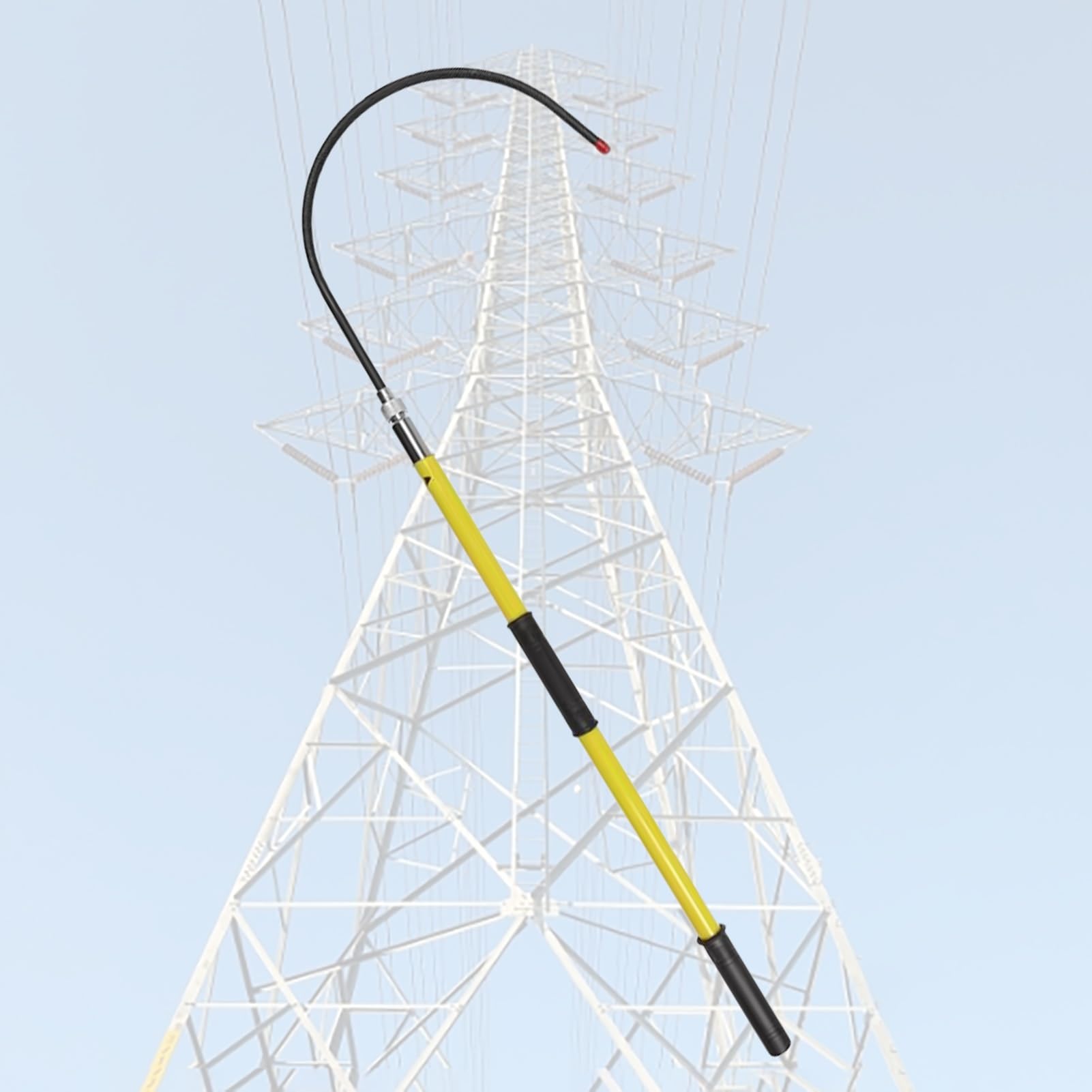 MSHGSKU Insulated Rescue Hook for High Voltage, Essential Safety Tool for Electricians to Prevent Electrocution in Aerial Work