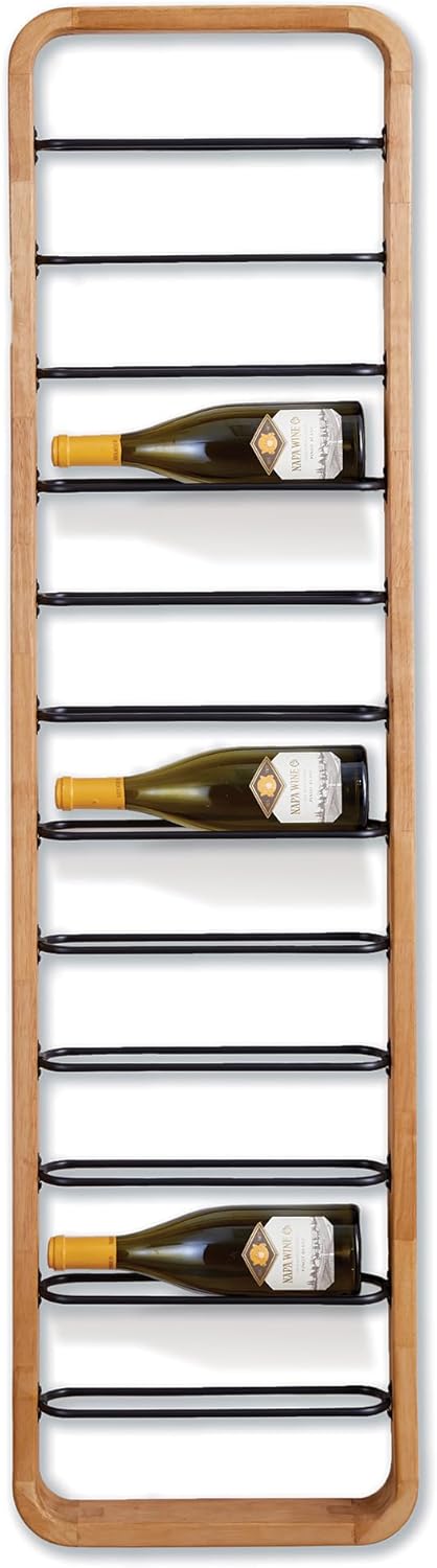 Napa Home & Garden Hoxton 12-Bottle Wine Rack Brown