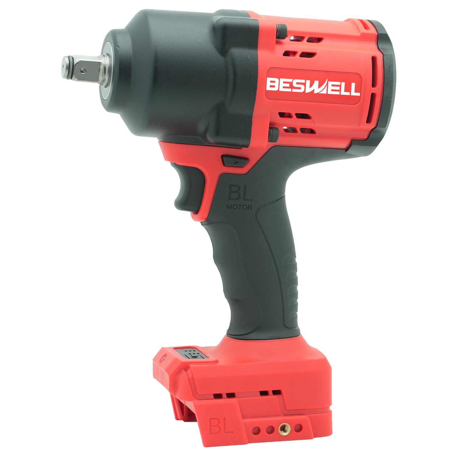 CIW-112B-ML Avvitatore a percussione senza fili da 1/2 pollice per batteria Milwaukee18V, Avvitatore a percussione 885Ft-lbs pistola elettrica senza spazzole ad alta coppia, avvitatore a percussione