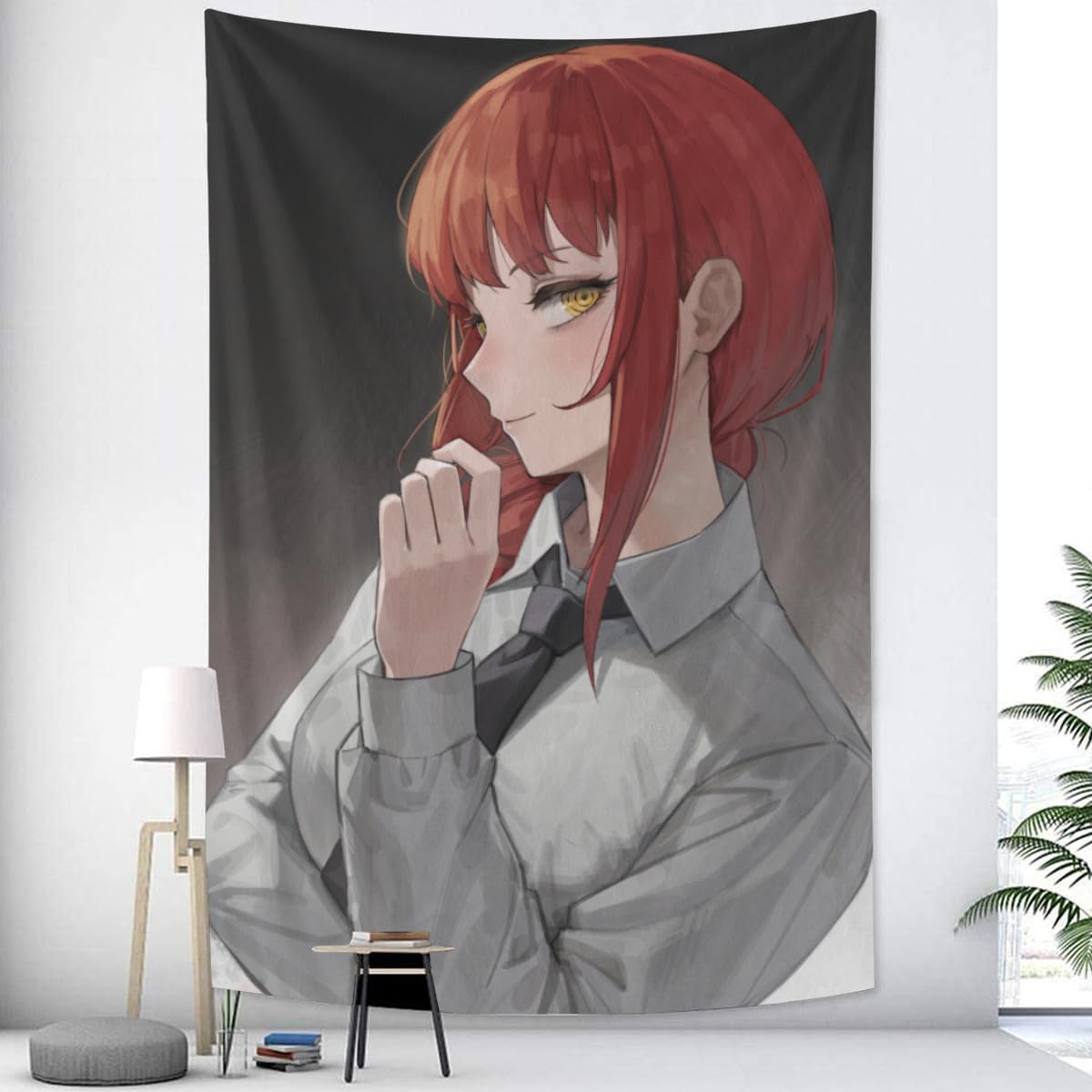 マキマ　タペストリー　チェンソーマン Amazon.co.jp: チェンソー.マン タペストリー 多機能 壁飾り 大判 布