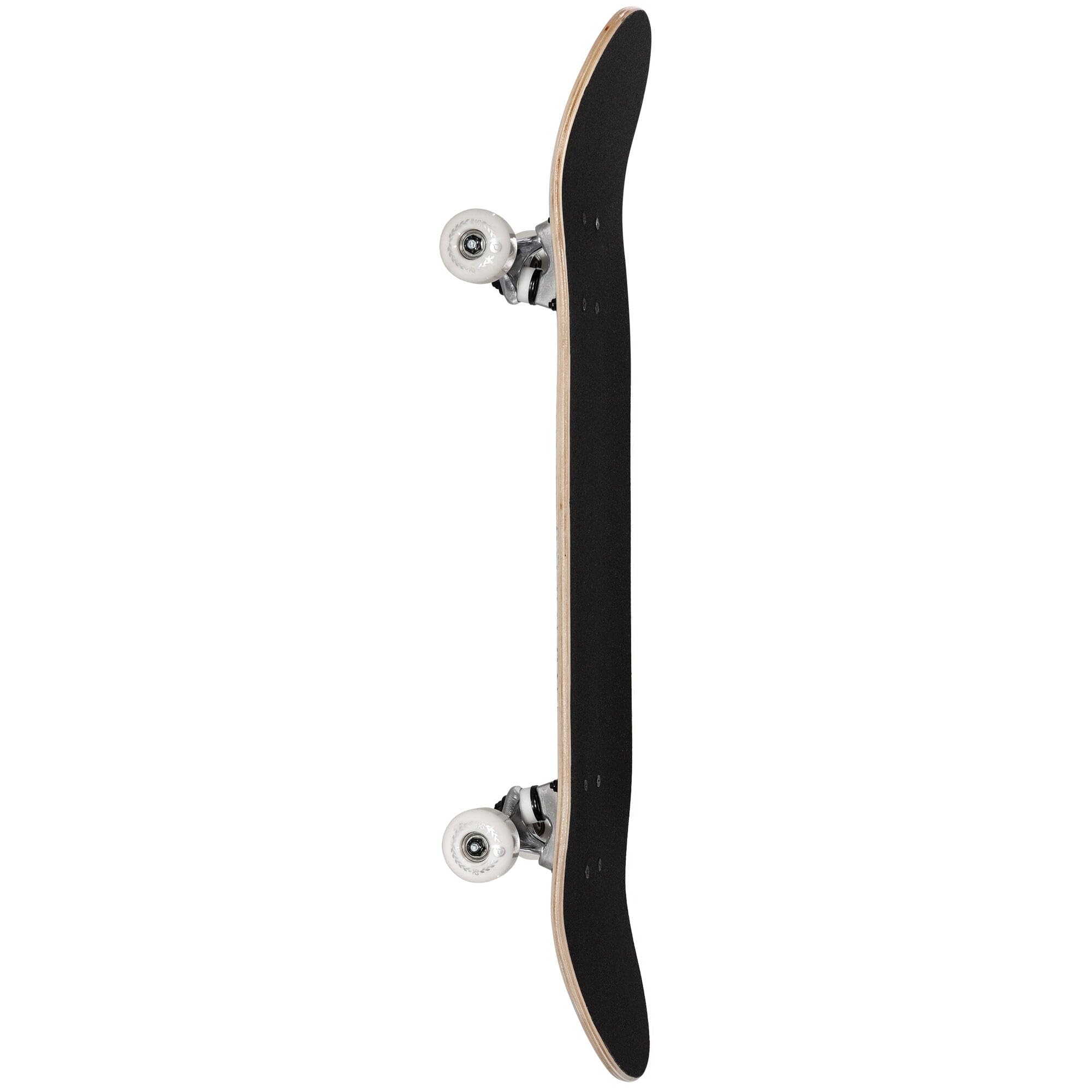 Playlife Deskorolka Heavy Metal Silver, 31" / 8" - 79cm / 20,5cm, 52x36mm 92A kółka, łożyska kulkowe ABEC 7, nr art.: 880278