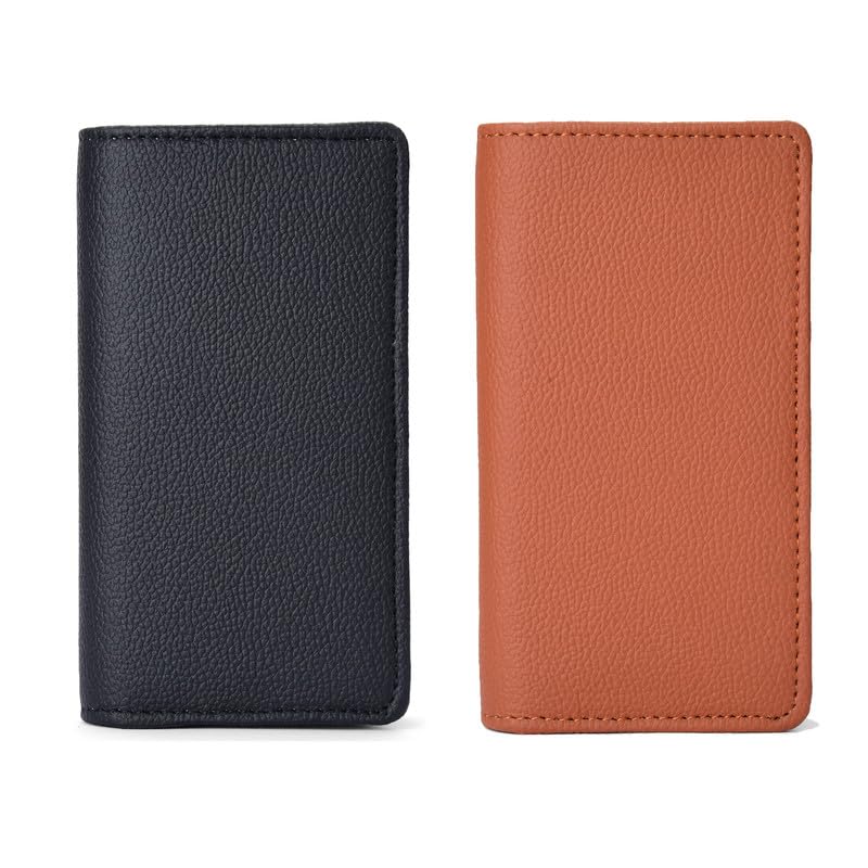 the case PU LEATHER Key Pouch Size 15 cm pack of 2 Key Pouch case Wallet Keychain Key pouch holder Men & Women Durable Bank Locker-picture-33
