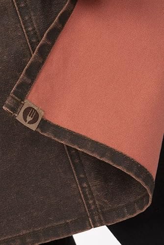 Vista 5 de Chef Works Unisex Denver Cross-Back Bib Apron