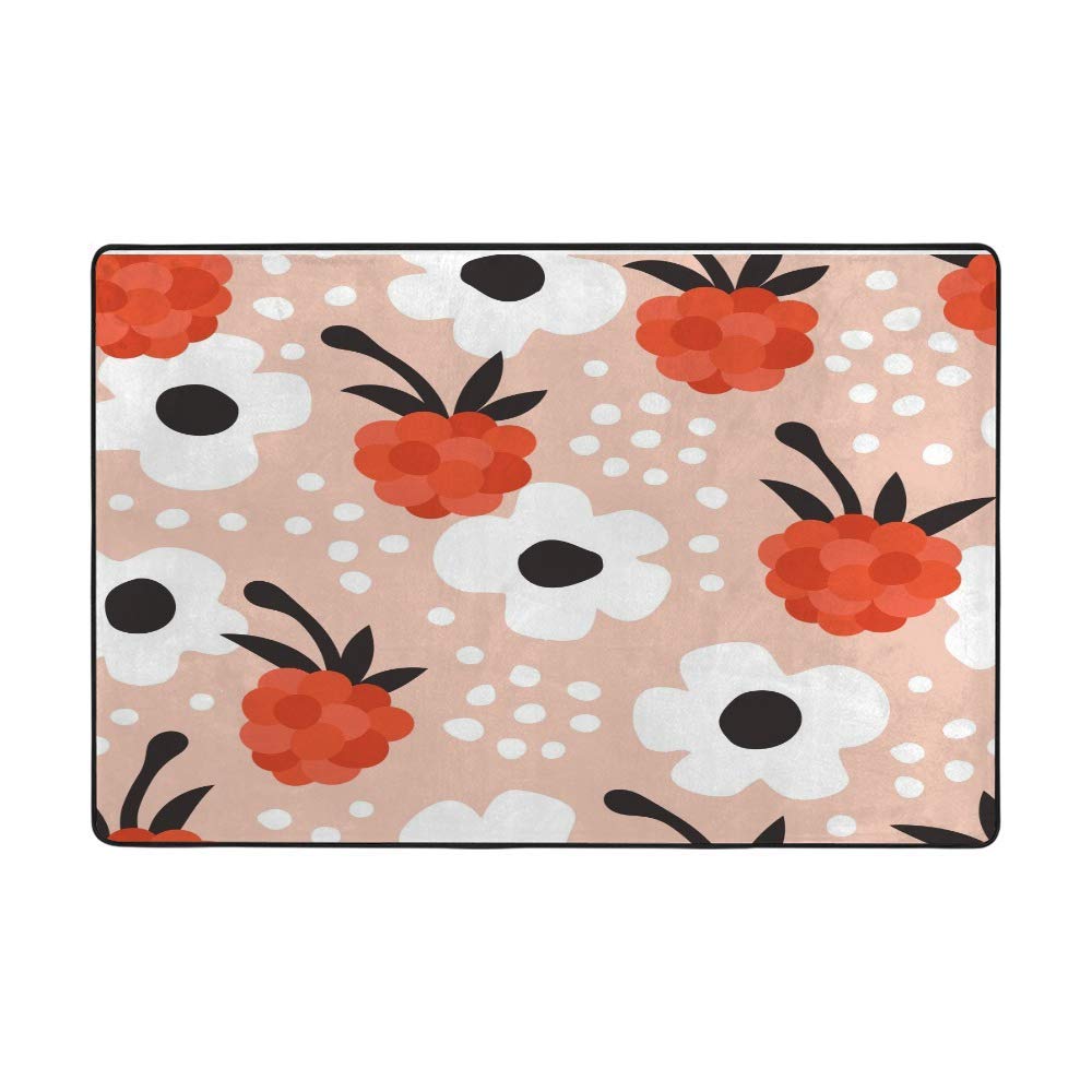 Tapis intérieur en peluche pour sol froid très doux et confortable
