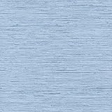 York Wallcoverings Nautical Living Horizontal Grass Cloth Removable Wallpaper, Faded Deni Blue/Chambray Blue/Grey