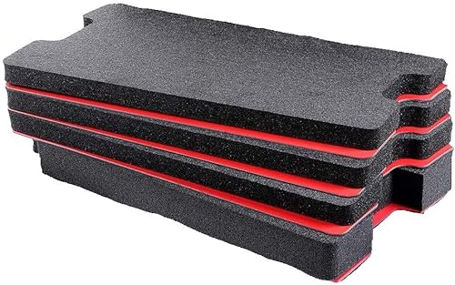 Harbor Freight Apache 5800 Insertos de espuma de control de herramientas personalizadas y plástico ABS.