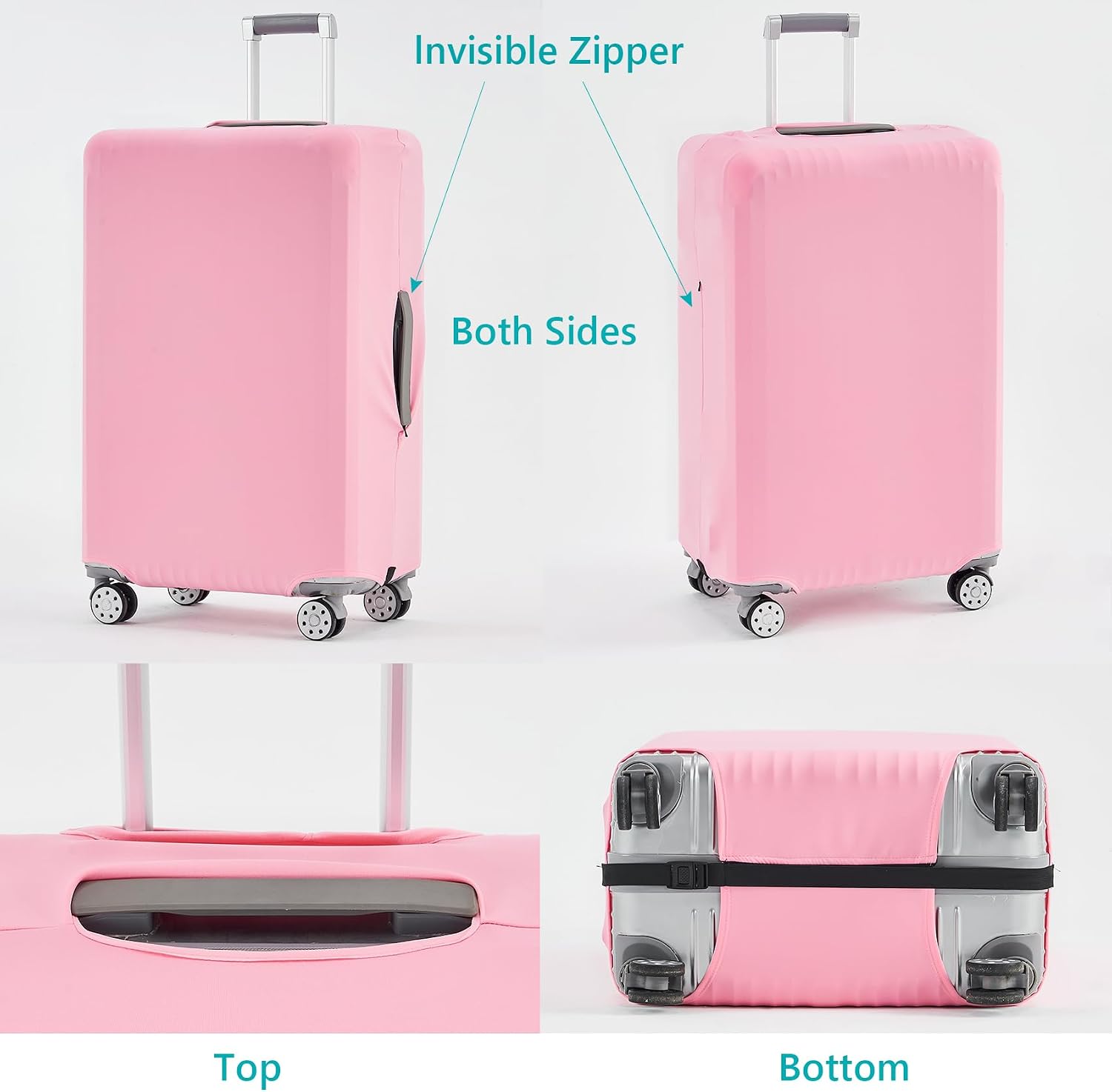 Travelkin Luggage Covers For Suitcase Tsa Approved Suitcase Cover Protector image 2