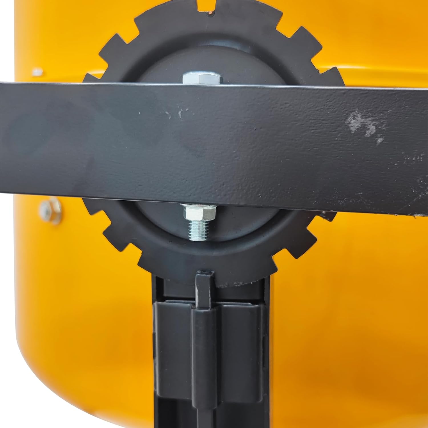 180L Electric Cement Mixer Concrete Mortar with Steel Drum for Mixing Cement Sand All Kinds of Dry Powder Mortar 110V