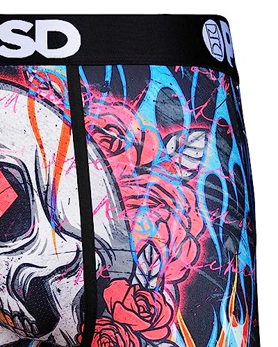 PSD Cueca boxer masculina Flames N Bones, multi, GG
