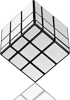 مكعب مرآة سحري سريع للغاية 3×3 3×3×3 من ماوماويو (لون فضي)