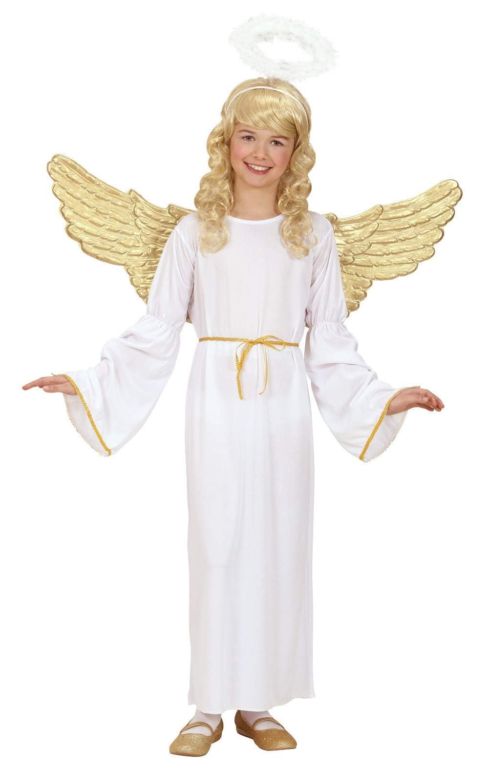 Children's Angel Costume Small 5-7 yrs (128cm) for Christmas Panto Nativity Fancy Dress