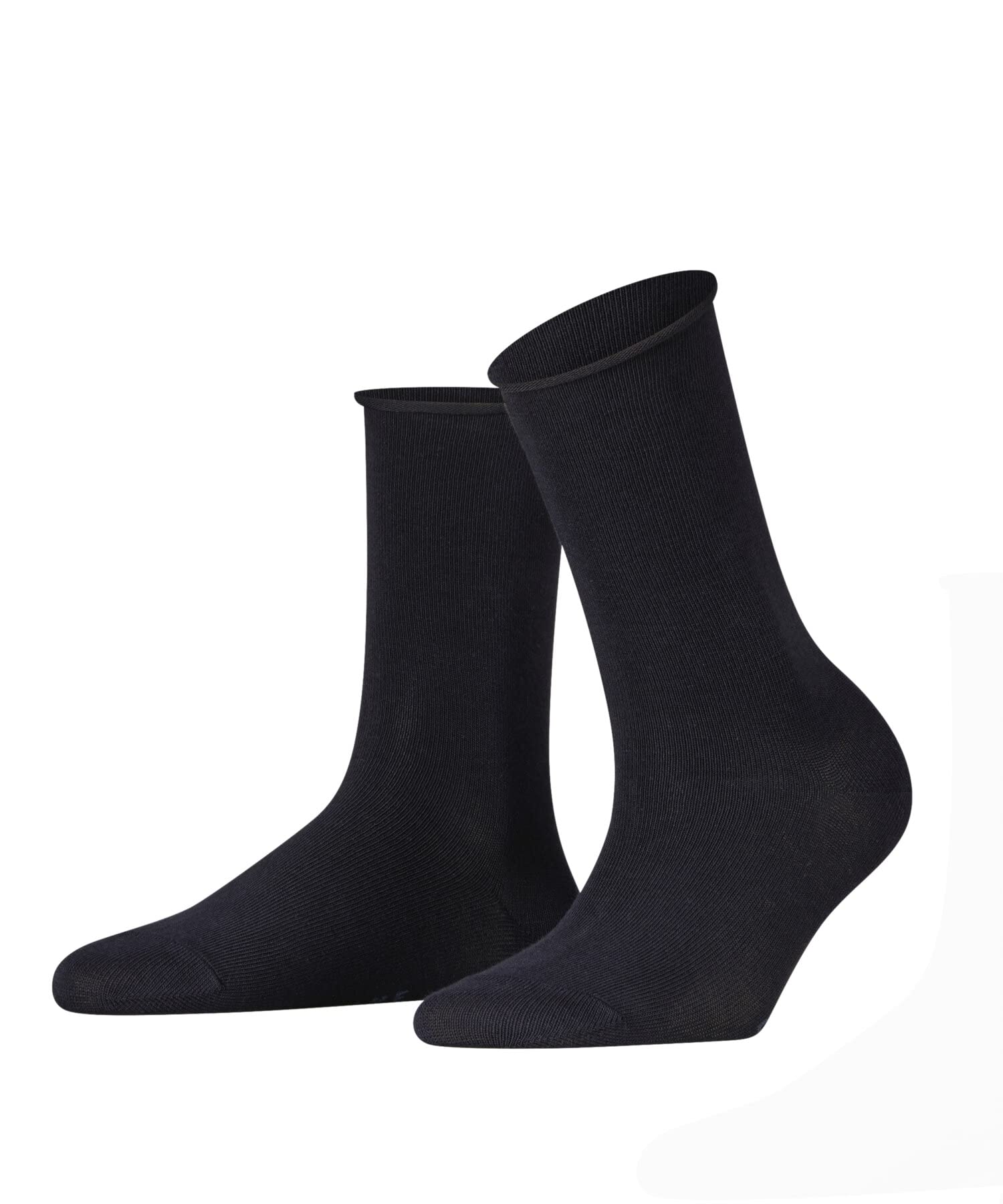 FALKE femme Happy Giftbox Uni 3-Pack chaussettes respirantes coton renforcées douces unies bords roulés non-comprimants sur le mollet adaptées aux diabétiques multipack lot de 3 paires