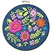 Floral Explosion Stamped Embroidery Kit-6" Round