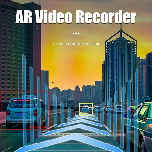 SZAMBIT Dash Camdual Driving Recorder Carro DVR Came Full HD 1080p para Navegação por DVD de Carro A