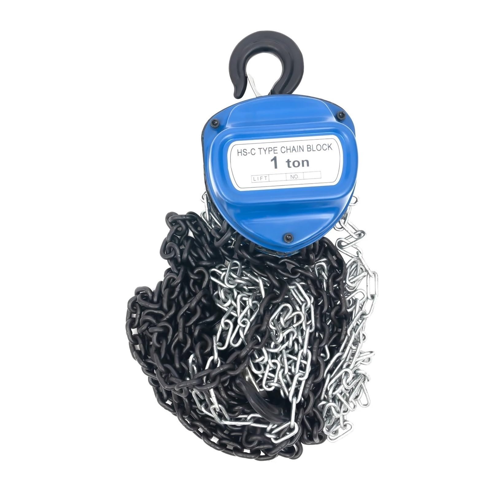 Paranco A Catena Professionale Da 1000 Kg, Sollevamento Manuale, A In Acciaio Zincato For Impieghi Gravosi E Stabili Elevata Capacità Di Carico