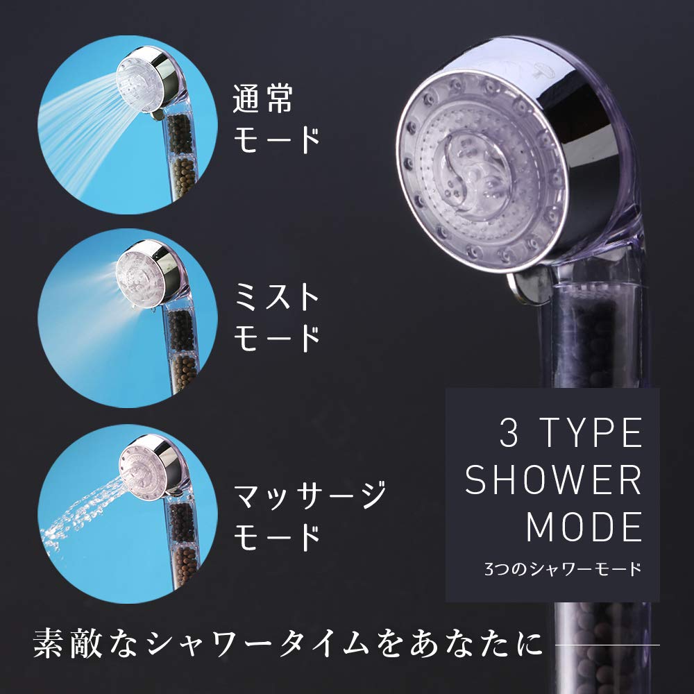 Amazon｜ホルミシオン セラミックシャワーヘッド/HORMESION Ceramic 