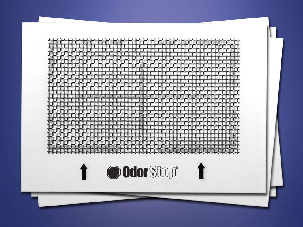 OdorStop OSOP1 - Ceramic Ozone Plate for OS1500, OS2500,...12500, Odorfree, Ozone Choice, New Comfort, and all Ozone Generators with a 4.5" x 6.5" Ozone Plate (4 Pack)