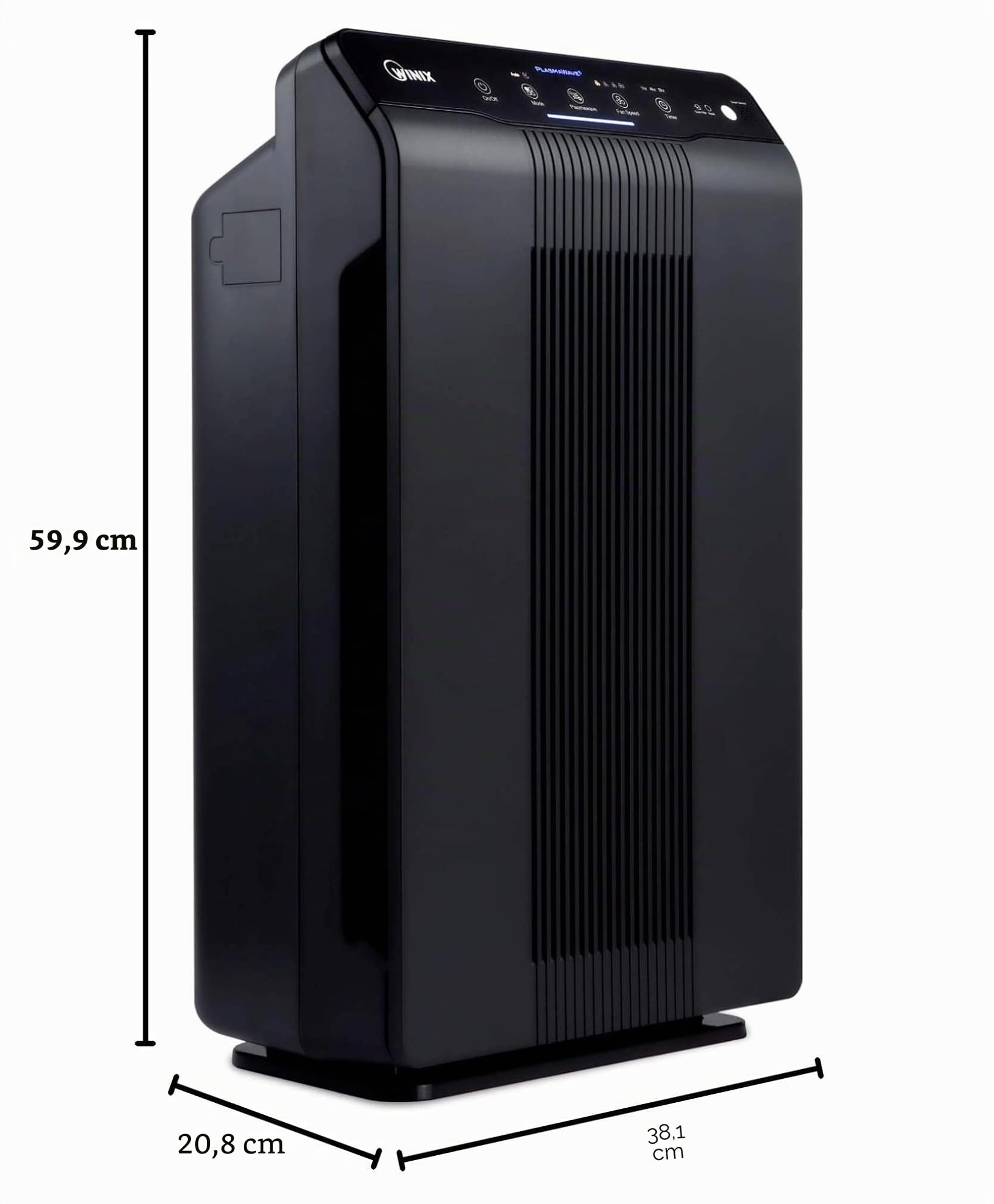 TOCYORIC Winix 5500-2 Air Purifier with True HEPA, Plasma Wave and Odor Reducing Washable Carbon Filter, Charcoal Gray