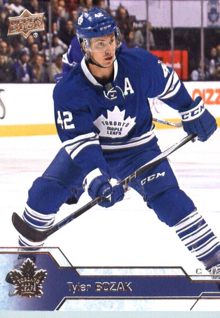 2016-17 Upper Deck Series 1#175 Tyler Bozak Toronto Maple Leafs Hockey Card