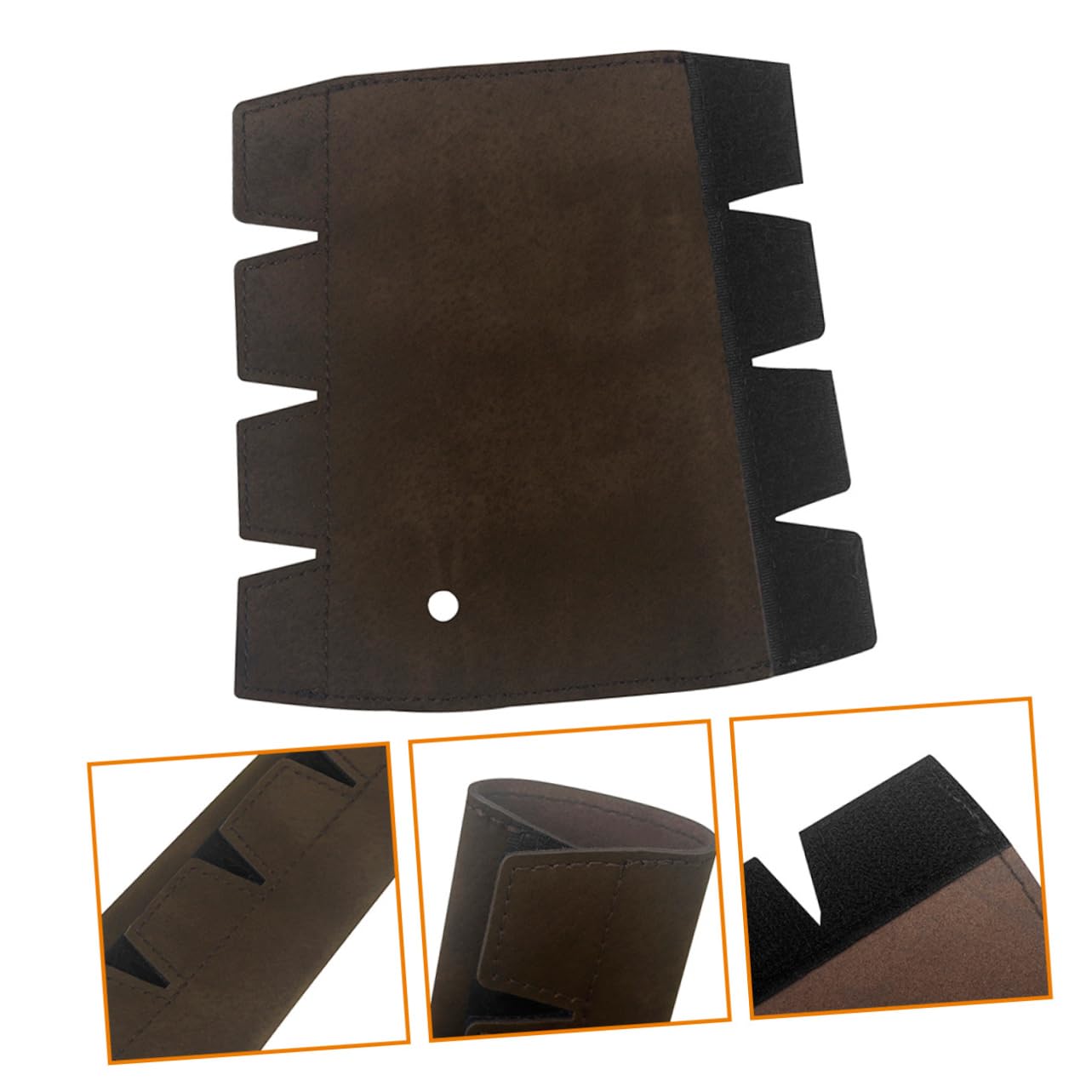 French Horn Leather Case Replacement Horn Pad French Horn Pad Horn Maintenance Pad Horn Guard Horn Protective Pad Horn Hand Protector Horn Handle Guard Instrument Pad Horn Cushion