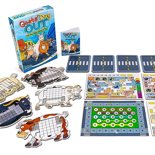 ThinkFun Goats' Day Out: Juego de mesa educativo miniatura 1
