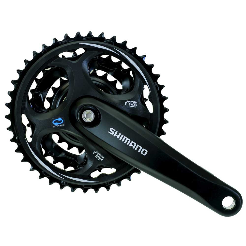 Shimano manivela Cadena M311 48/38/28 BK 175 mm