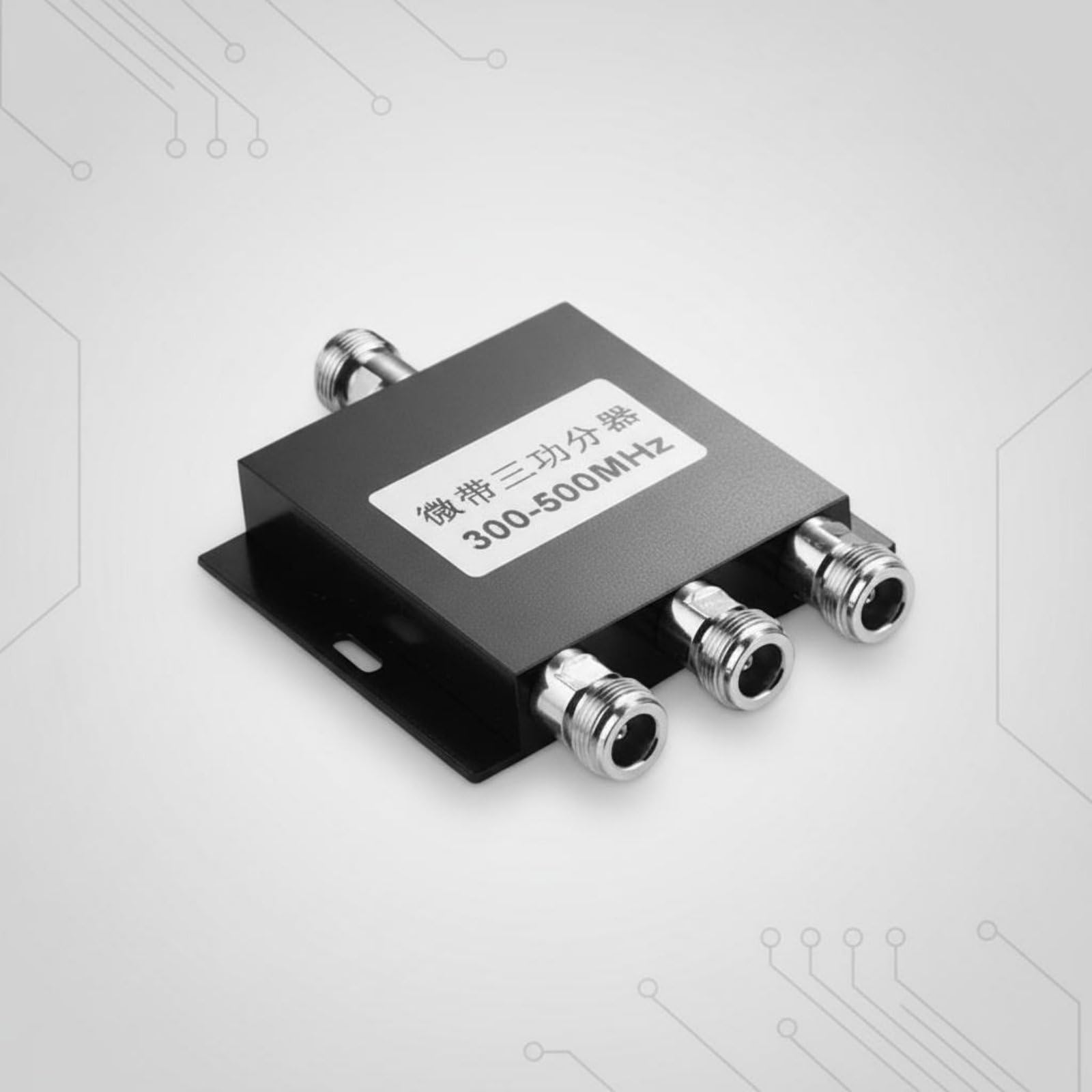 Divisore di Potenza Microstriscia RF Doppia Uscita Separazione Onde Componenti Affidabili Fissaggio Semplice Connessione Universale Adatto per, 1-A-3