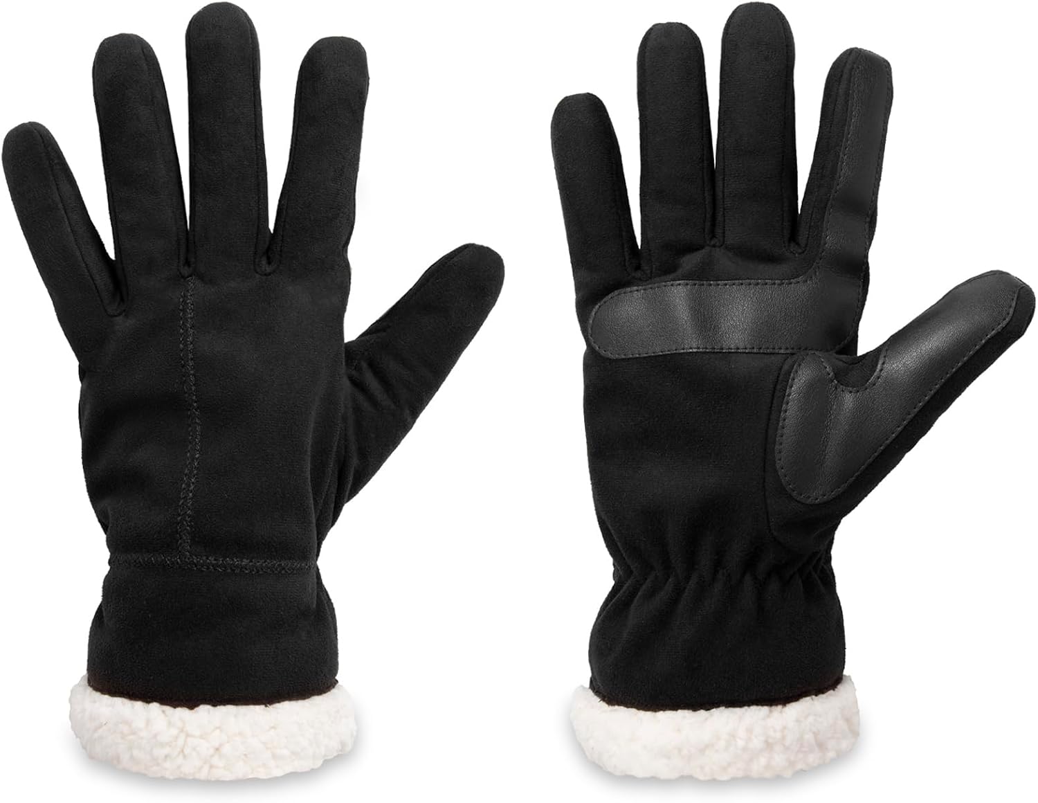 smartDRI Microsuede Flip Top Mitten w/Stitching Detail (Sherpasoft) - Image 5