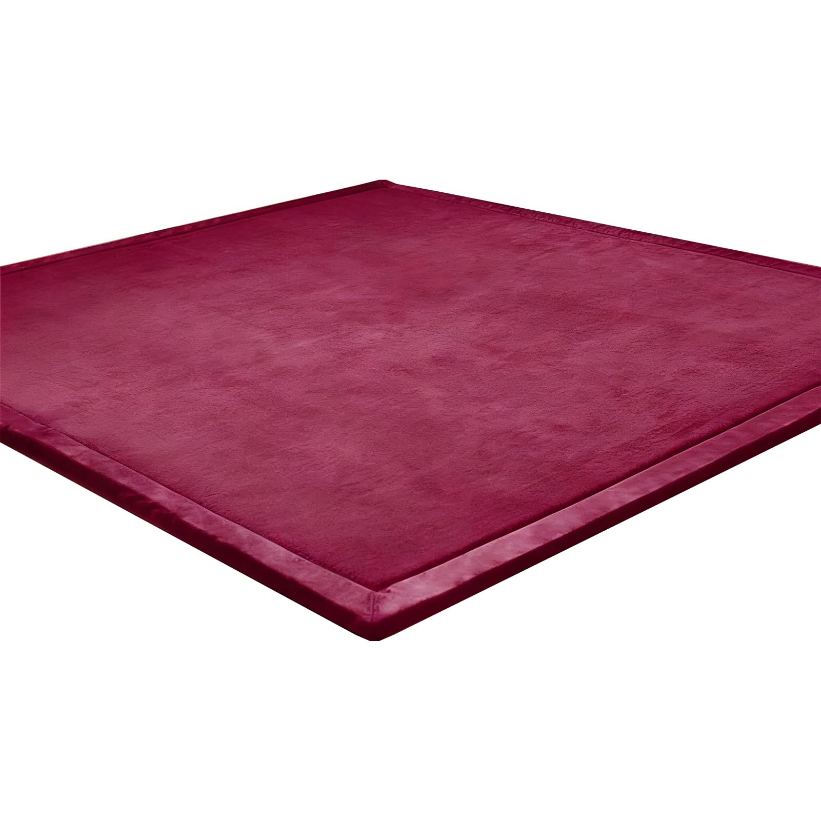 Coral Velvet Baby Play Mat, Play Crawling mat for Nursery Baby, Floor Mat for Kids Playroom, 3cm Thick Nursery Rug for Crawling Playing, Baby Mat For Floor, Non-Slip Play Crawling Mat for Toddlers