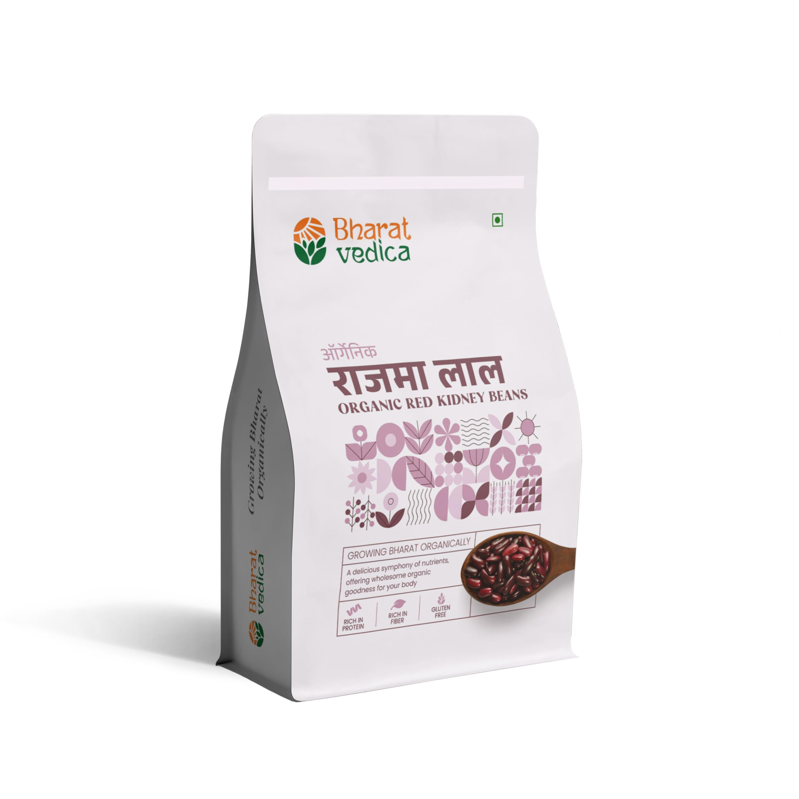 Bharat Vedica Red Kidney Beans, Lal Rajma, Organic & Pure, Naturally Gluten-Free, Unpolished & Nutritious, 500 gms (B0DBLW8PKX) Amazon Price History, Amazon Price Tracker