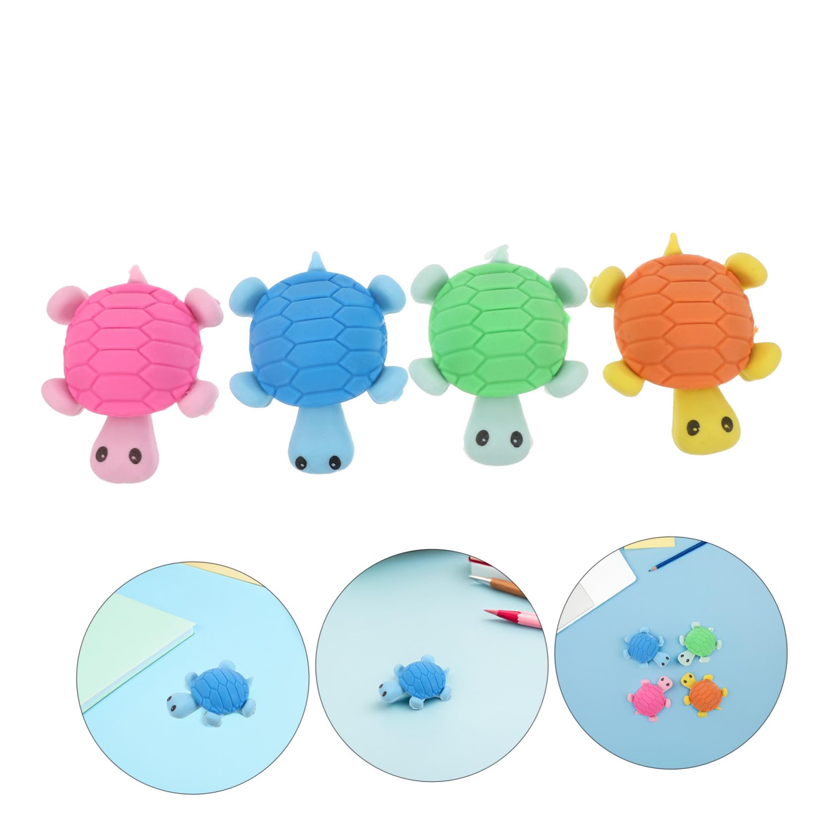 NUOBESTY 36 Pezzi Erassers Gomme Per Cancelleria Per Gomme Scolastiche Cancelleria Kawaii Bambine Bherasers Berasai Divertenti Perchiere