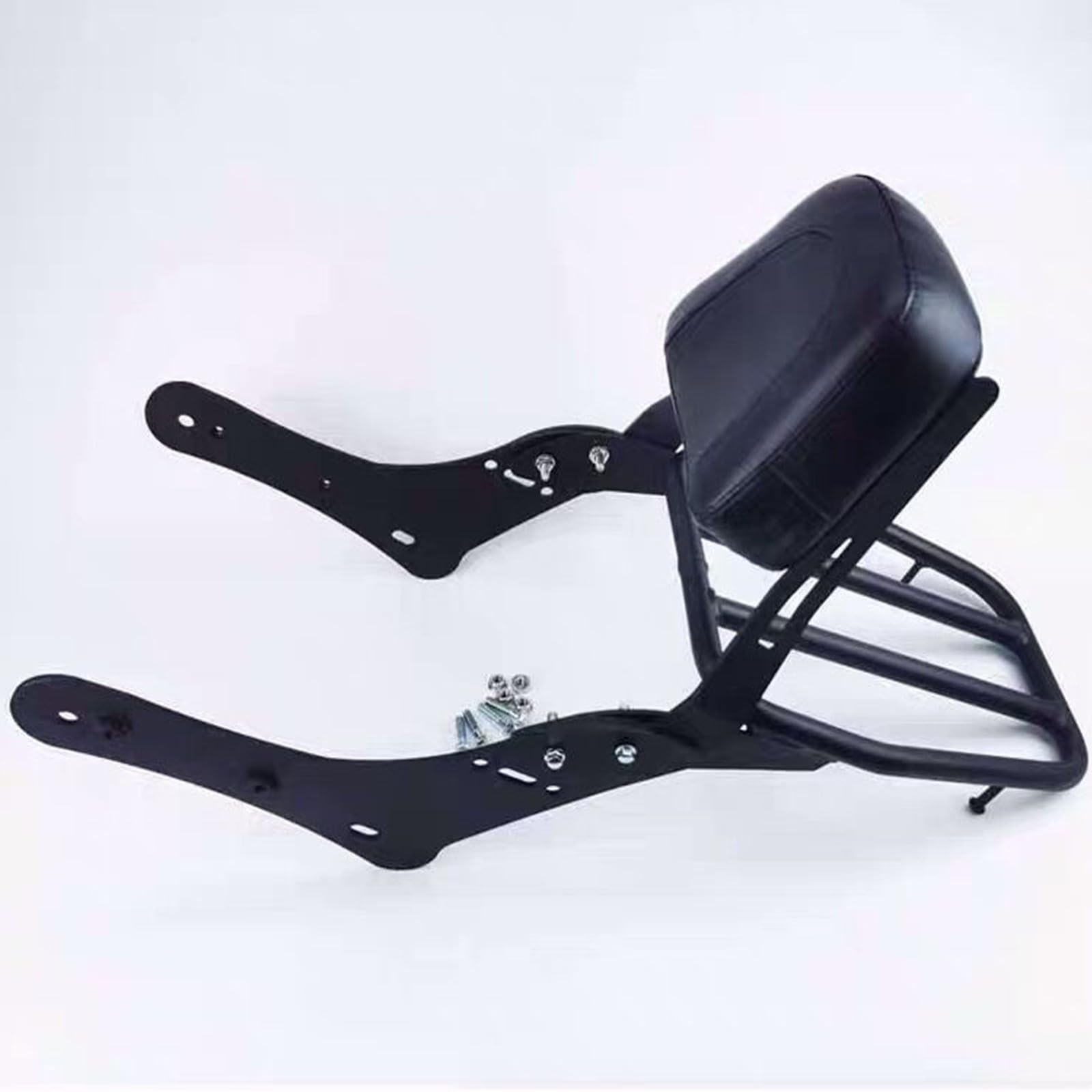 Schienale Sissy Bar per Moto con Portapacchi Posteriore per Kawasaki Vulcan S 650 VN650 Supporto per Top-Box Supporto Esteso Poggiaschiena Posteriore per Passeggero