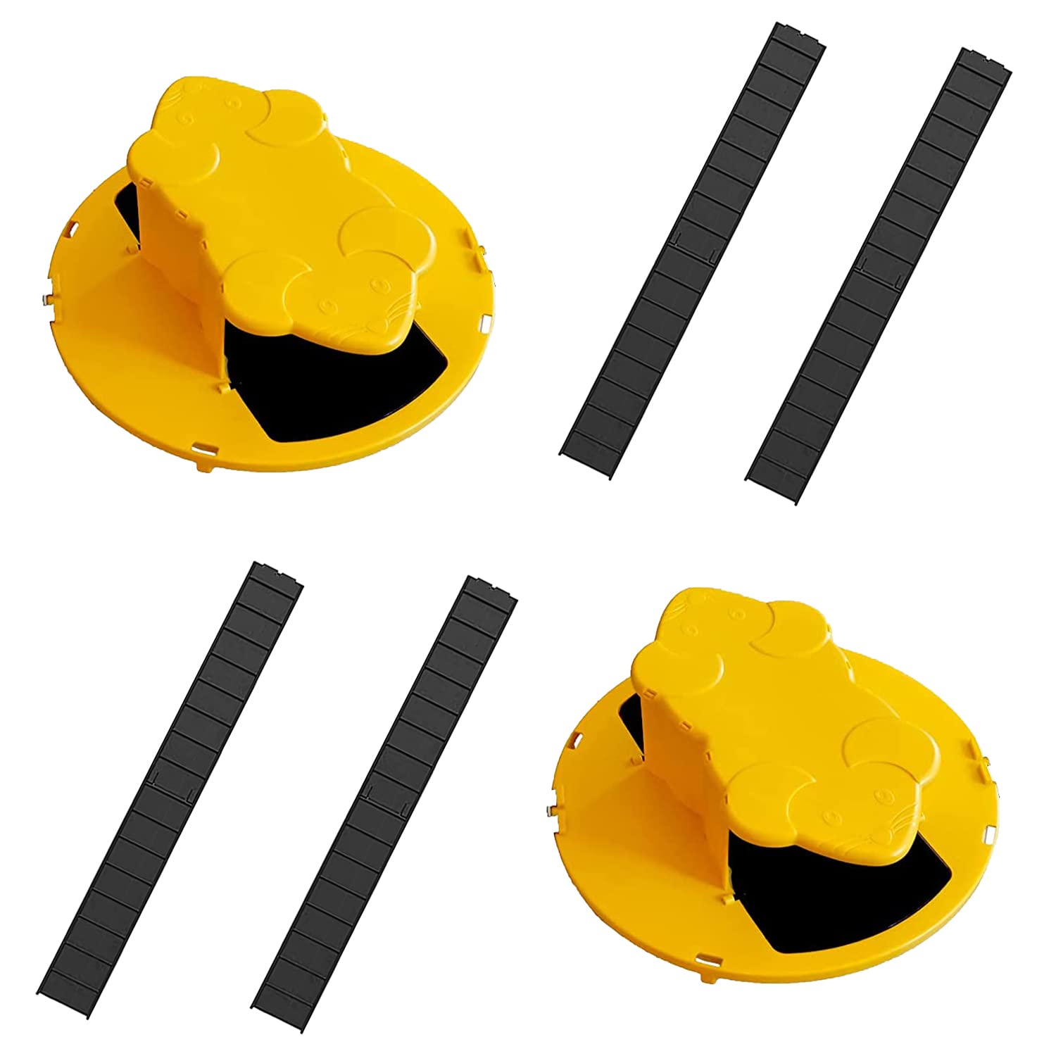 Buy Bucket Mouse Trap (2 Pack) Flip Slide Rat Trap 5Gallon Bucket