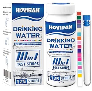 Hoviran 18-in-1 Trinkwasser Teststreifen 125 Stück