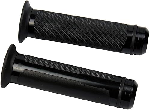 Miniatura 3 de Black Handlebar Gel Grips with Titanium End Caps Compatible for 2004 Kawasaki ZRX1200R