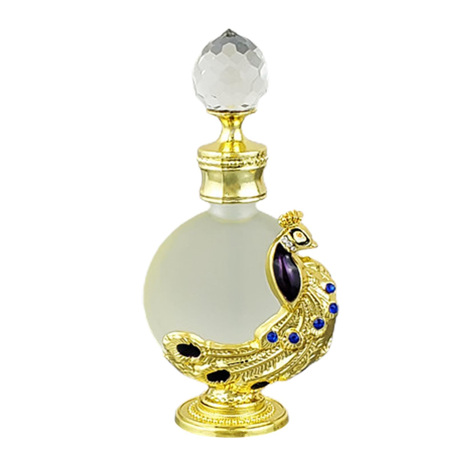 Fabixoin Aceite Perfume Concentrado Oro Perfume Árabe Para Mujer, Larga Duración Seducción Floral Elegante Atraer Fragancia Mujer Regalo Para Amantes Aceite De Perfume Para Mujer De Almizcle Blanco
