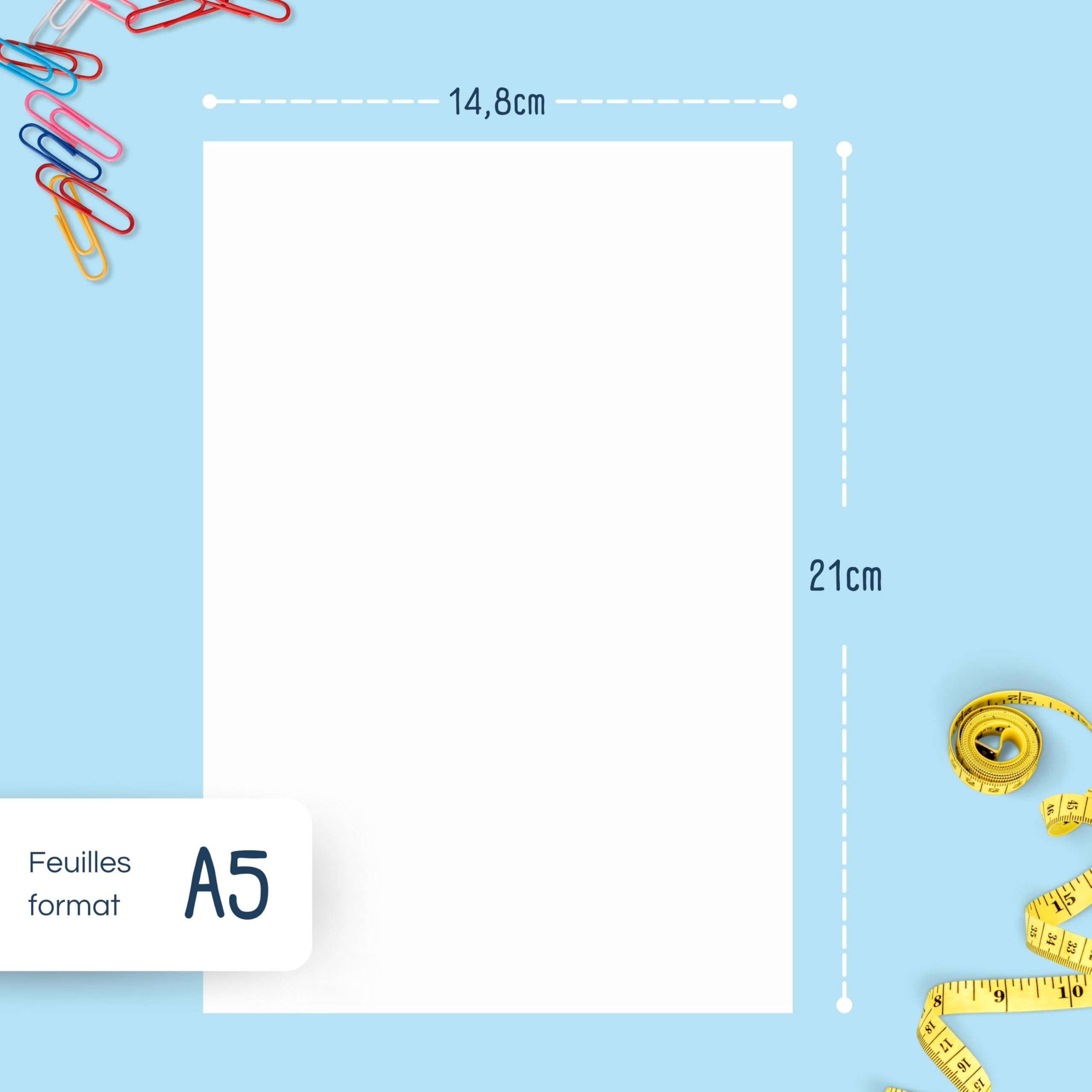 Raylu Paper - Papier A5 Multiusage 5000 Feuilles 80g pour Imprimantes Laser, Jet d'Encre et Photocopieurs, pour Bureau et Maison (A5, 5000 feuilles)