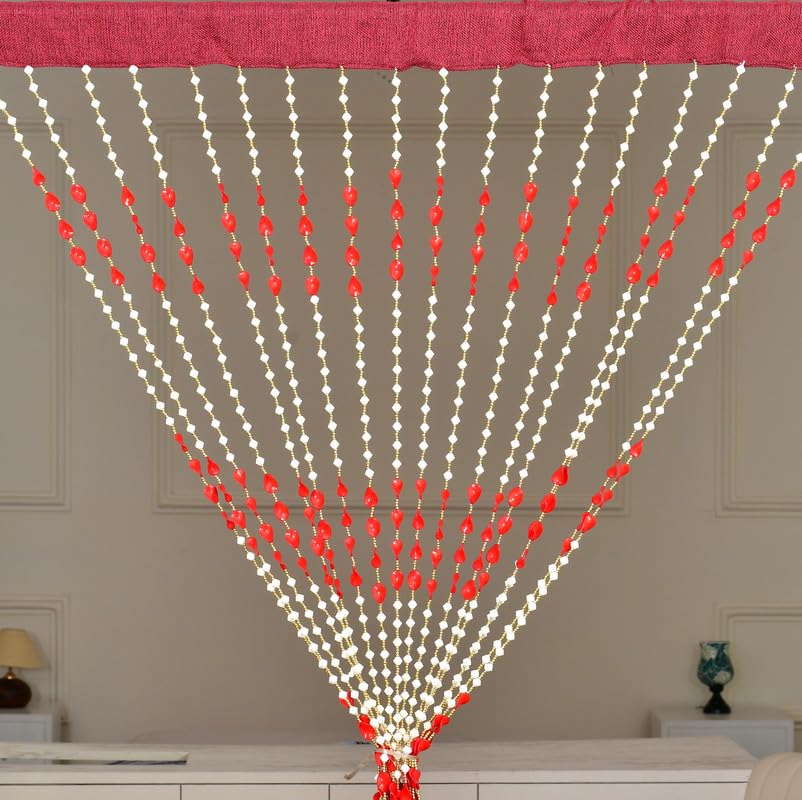 See full amazon price history chart for Voblin Polyvinyl Chloride Beads String Door Curtain | Home Wall Window Mandir Decoration | Full Door 9 Feet Long | Red - 1 Piece Voblin Polyvinyl Chloride Beads String Door Curtain | Home Wall Window Mandir Decoration | Full Door 9 Feet Long | Red - 1 Piece (B0CBMD7KKG) Amazon Price History, Amazon Price Tracker