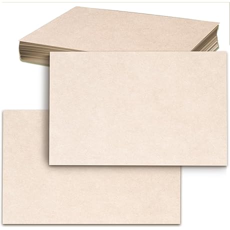 Kraft Paper Cards: Finest Notecards for Your Note-Crafting Needs