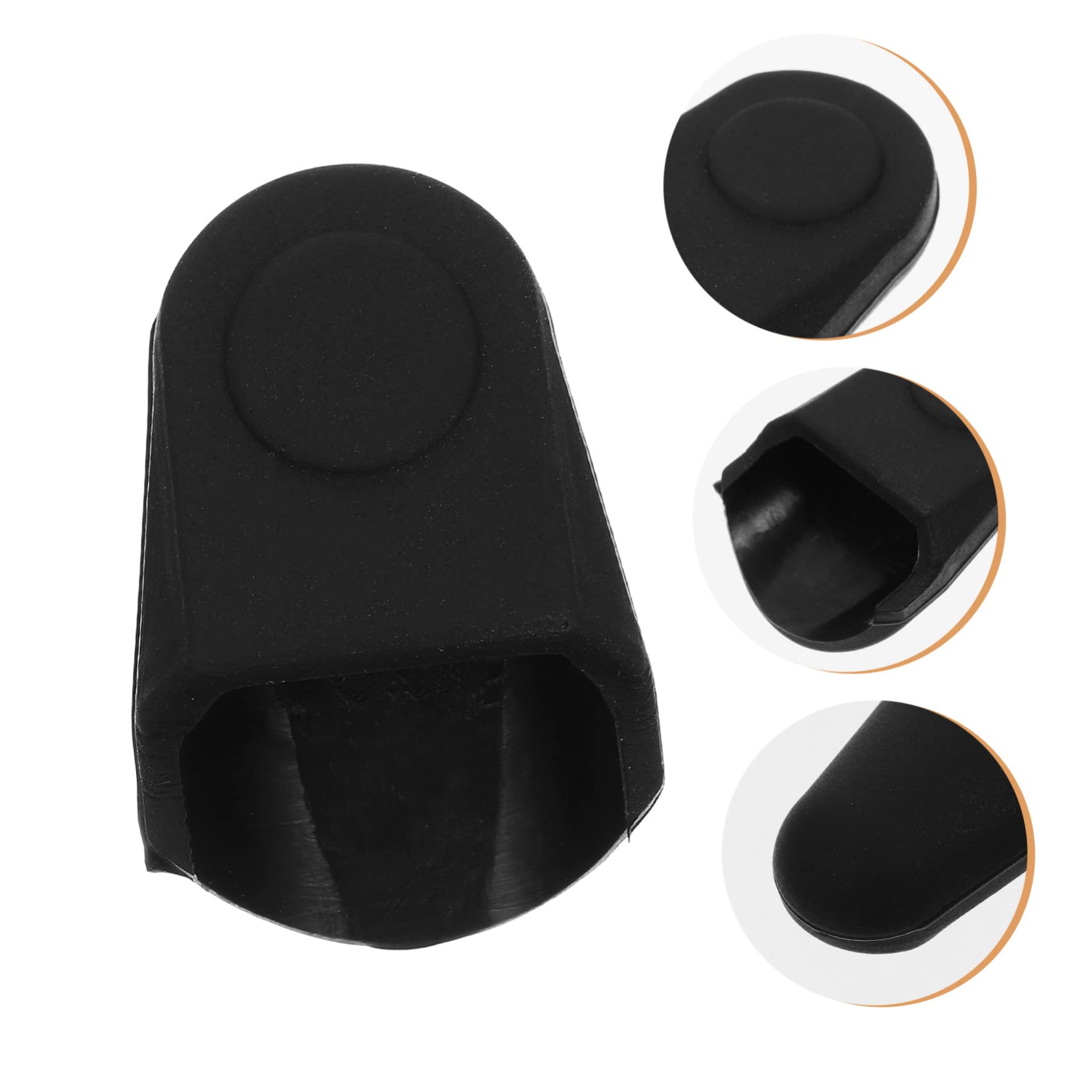 ULDIGI 5pcs Saxophone Hat Silicone Saxophone Case Clarinet Mouthpiece Patch Accessory Small Size