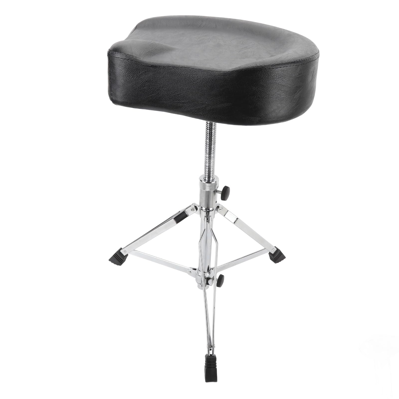 Zerodis Cómodo Taburete para Batería, Asiento Hidráulico Ajustable, Trono de Batería Ergonómico para Bateristas Principiantes Adultos, Base Antideslizante Que Soporta 330 Libras