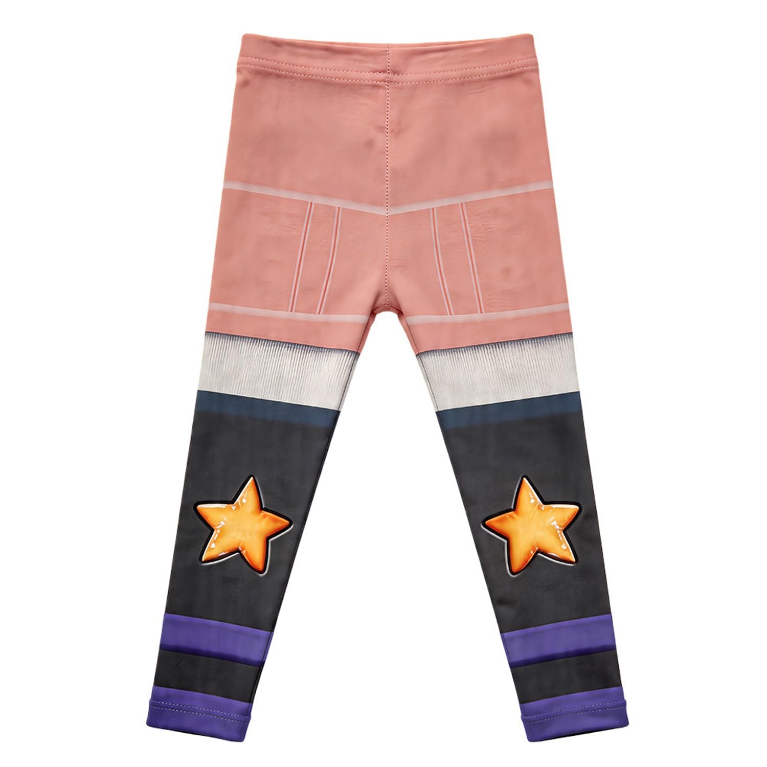 Set di costume vintage per bambine, viola per Halloween, con pantaloni, maschera e borsa, per cosplay, feste