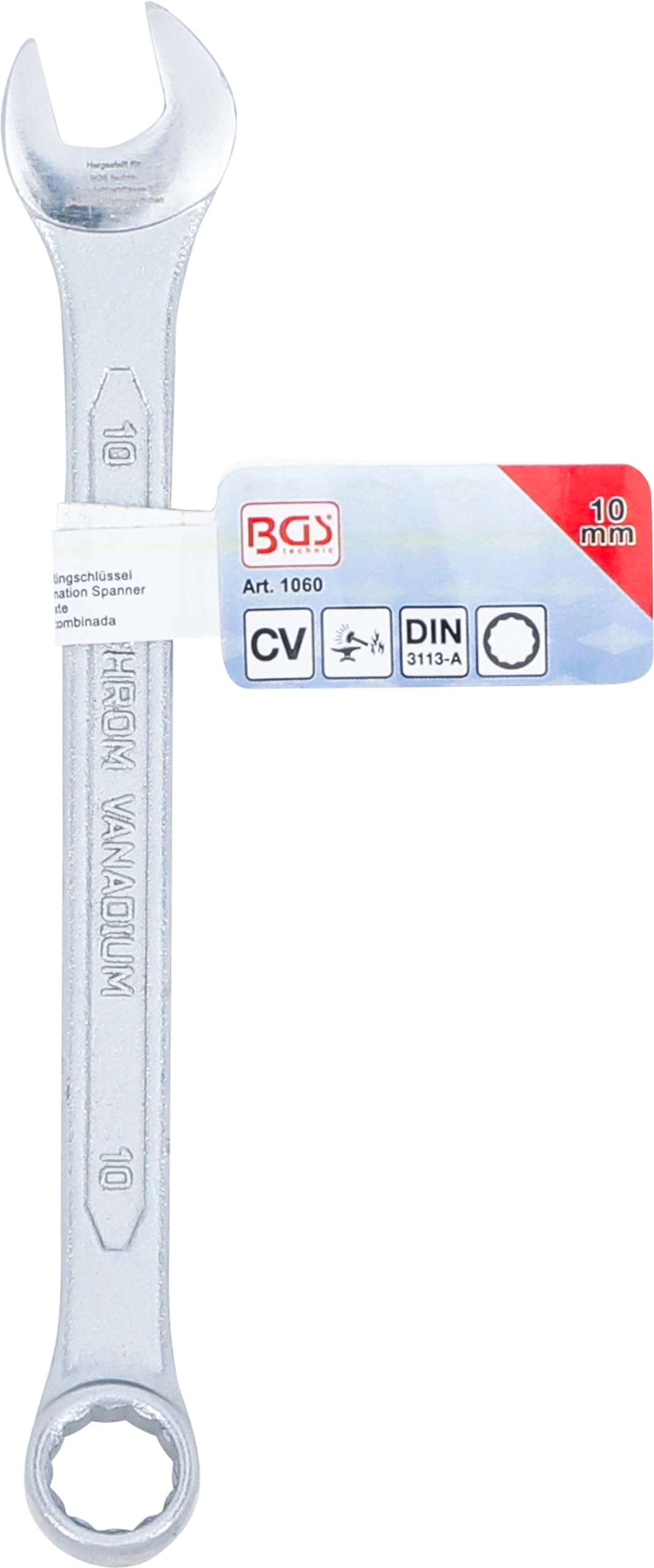 BGS 1060 Chiave combinata anello-forchetta 10 mm