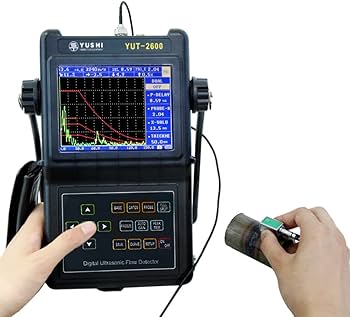 Amazon.com: YUSHI YUT-2600 Portable Ultrasonic Flaw Detector, DAC